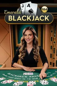 emerald blackjack 9 slot logo